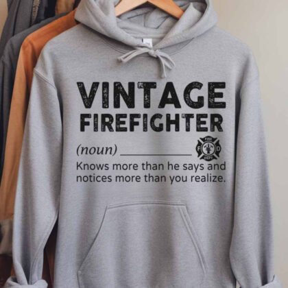 Vintage Firefighter-Hoodie#M301124VINTA4FFIREZ8