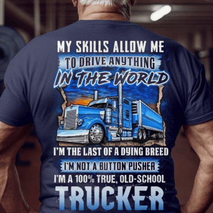Last Of A Dying Breed Trucker Apparel - Old School