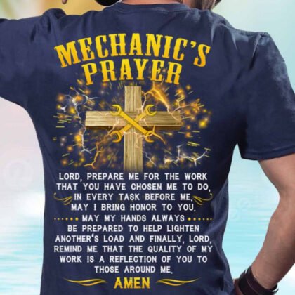 Mechanic's Prayer - Faith & Honor Mechanic