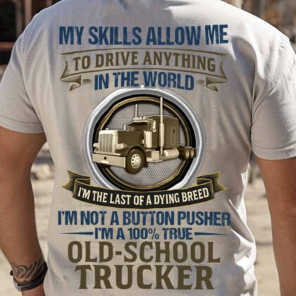 Old School Trucker Dying Breed Apparel - Quote