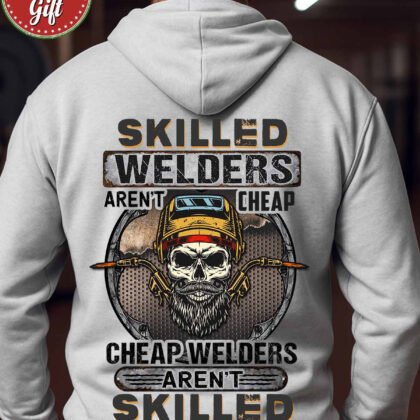 Skilled Welders Aren’t Cheap - Welder Skull Quote
